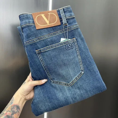 Wholesale Valentino Jeans For Men #1450424 $85.00 USD, Wholesale Quality Replica Valentino Jeans