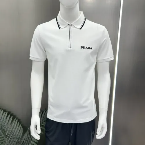 Replica Prada T-Shirts Short Sleeved For Men #1450444 $82.00 USD for Wholesale