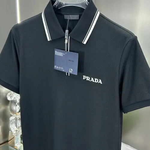 Replica Prada T-Shirts Short Sleeved For Men #1450445 $82.00 USD for Wholesale