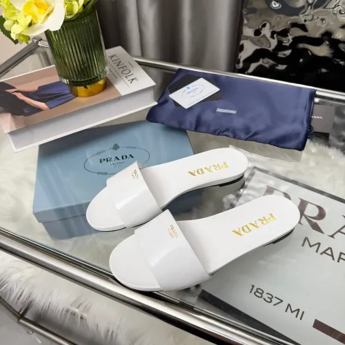 Wholesale Prada Slippers For Women #1450463 $85.00 USD, Wholesale Quality Replica Prada Slippers