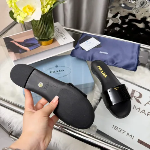 Replica Prada Slippers For Women #1450465 $85.00 USD for Wholesale