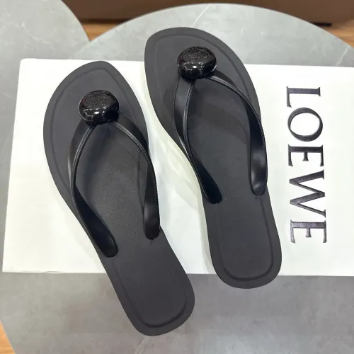 Replica LOEWE Slippers For Women #1450467 $64.00 USD for Wholesale