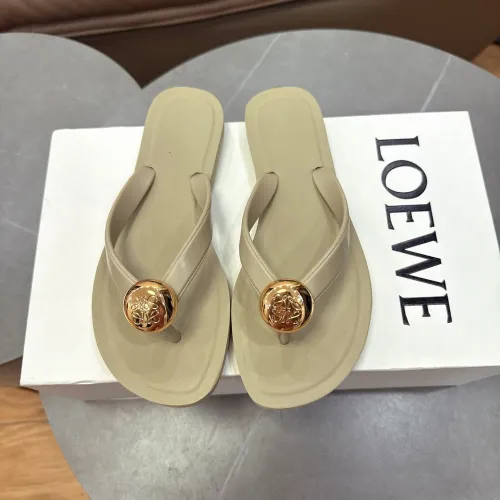 Wholesale LOEWE Slippers For Women #1450468 $64.00 USD, Wholesale Quality Replica LOEWE Slippers