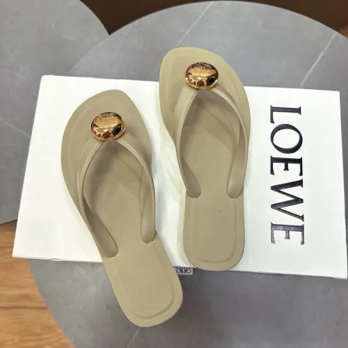 Replica LOEWE Slippers For Women #1450468 $64.00 USD for Wholesale