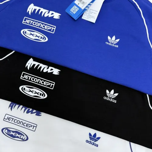 Replica Adidas T-Shirts Short Sleeved For Unisex #1450469 $32.00 USD for Wholesale