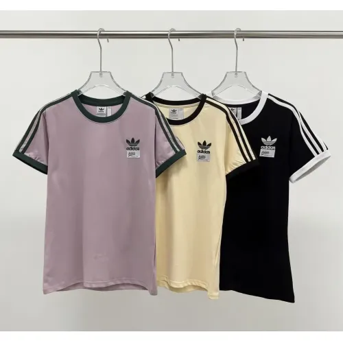 Replica Adidas T-Shirts Short Sleeved For Unisex #1450476 $32.00 USD for Wholesale