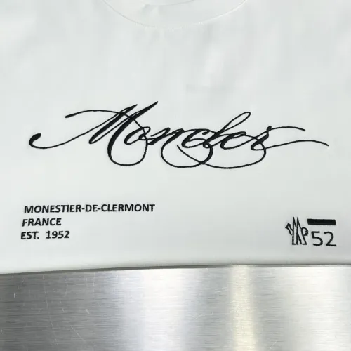 Replica Moncler T-Shirts Short Sleeved For Men #1450480 $80.00 USD for Wholesale