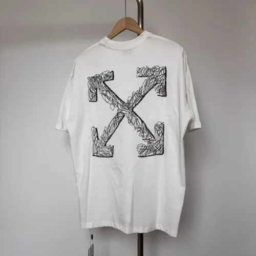 Wholesale Off-White T-Shirts Short Sleeved For Unisex #1450492 $42.00 USD, Wholesale Quality Replica Off-White T-Shirts