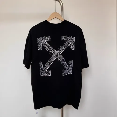 Wholesale Off-White T-Shirts Short Sleeved For Unisex #1450493 $42.00 USD, Wholesale Quality Replica Off-White T-Shirts