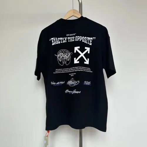 Wholesale Off-White T-Shirts Short Sleeved For Unisex #1450497 $42.00 USD, Wholesale Quality Replica Off-White T-Shirts