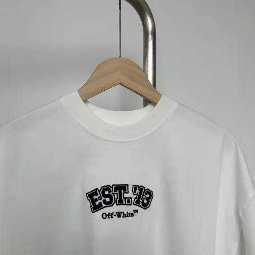 Replica Off-White T-Shirts Short Sleeved For Unisex #1450498 $42.00 USD for Wholesale
