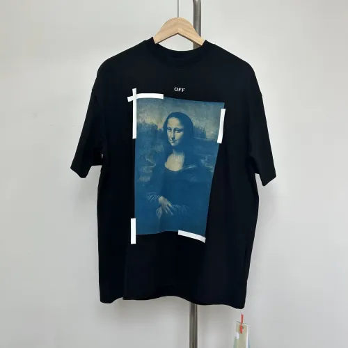 Wholesale Off-White T-Shirts Short Sleeved For Unisex #1450501 $42.00 USD, Wholesale Quality Replica Off-White T-Shirts