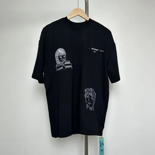 Wholesale Off-White T-Shirts Short Sleeved For Unisex #1450503 $42.00 USD, Wholesale Quality Replica Off-White T-Shirts
