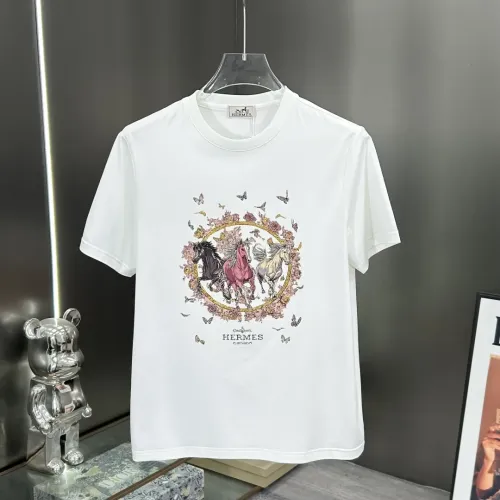 Wholesale Hermes T-Shirts Short Sleeved For Men #1450525 $80.00 USD, Wholesale Quality Replica Hermes T-Shirts