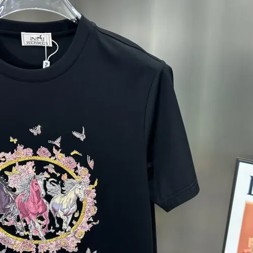 Replica Hermes T-Shirts Short Sleeved For Men #1450527 $80.00 USD for Wholesale