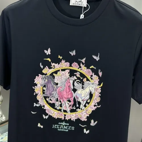 Replica Hermes T-Shirts Short Sleeved For Men #1450527 $80.00 USD for Wholesale