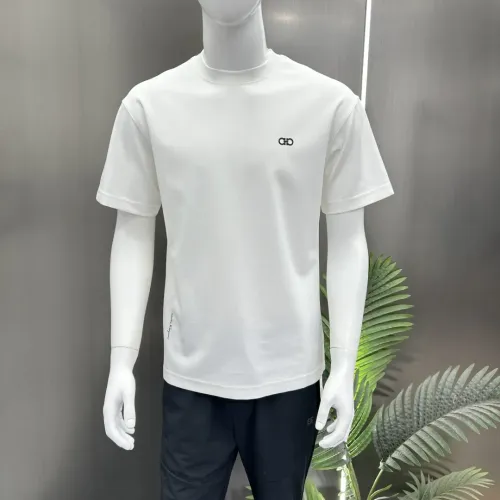 Replica Salvatore Ferragamo T-Shirts Short Sleeved For Men #1450544 $56.00 USD for Wholesale