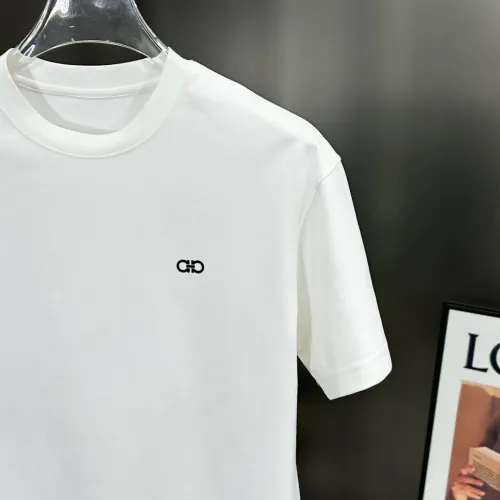 Replica Salvatore Ferragamo T-Shirts Short Sleeved For Men #1450544 $56.00 USD for Wholesale