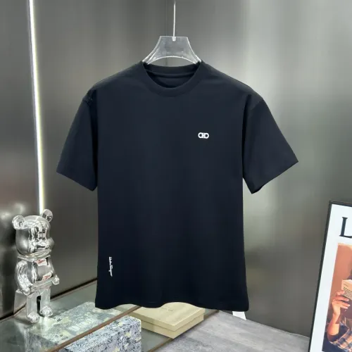 Wholesale Salvatore Ferragamo T-Shirts Short Sleeved For Men #1450545 $56.00 USD, Wholesale Quality Replica Salvatore Ferragamo T-Shirts