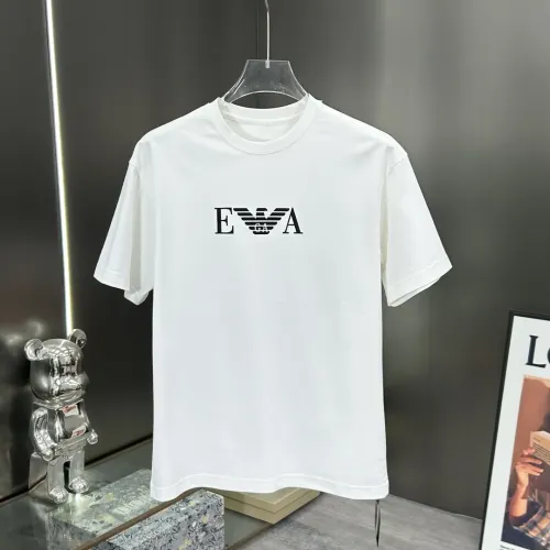 Wholesale Armani T-Shirts Short Sleeved For Men #1450552 $56.00 USD, Wholesale Quality Replica Armani T-Shirts