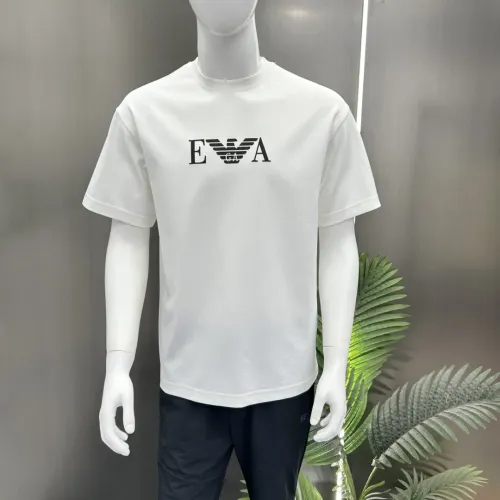 Replica Armani T-Shirts Short Sleeved For Men #1450552 $56.00 USD for Wholesale