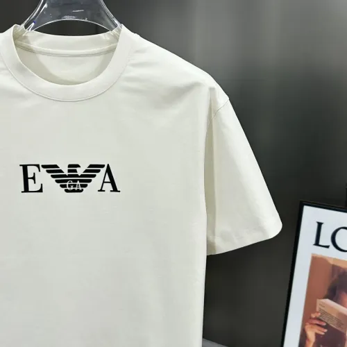 Replica Armani T-Shirts Short Sleeved For Men #1450553 $56.00 USD for Wholesale