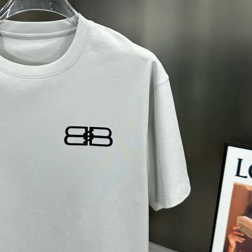 Replica Balenciaga T-Shirts Short Sleeved For Men #1450581 $56.00 USD for Wholesale