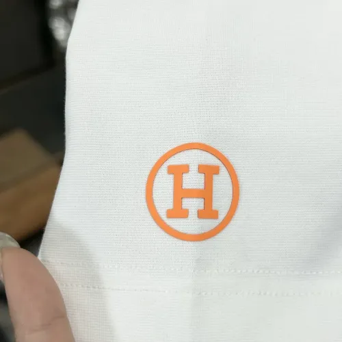 Replica Hermes T-Shirts Short Sleeved For Men #1450583 $56.00 USD for Wholesale