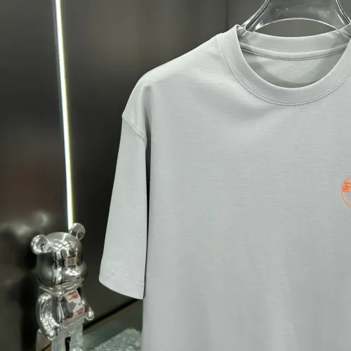 Replica Hermes T-Shirts Short Sleeved For Men #1450584 $56.00 USD for Wholesale