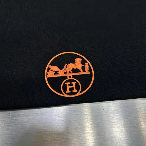 Replica Hermes T-Shirts Short Sleeved For Men #1450585 $56.00 USD for Wholesale
