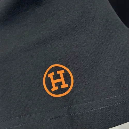Replica Hermes T-Shirts Short Sleeved For Men #1450585 $56.00 USD for Wholesale