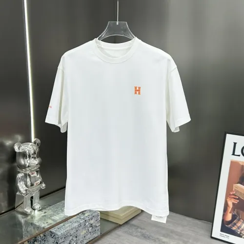 Wholesale Hermes T-Shirts Short Sleeved For Men #1450586 $56.00 USD, Wholesale Quality Replica Hermes T-Shirts