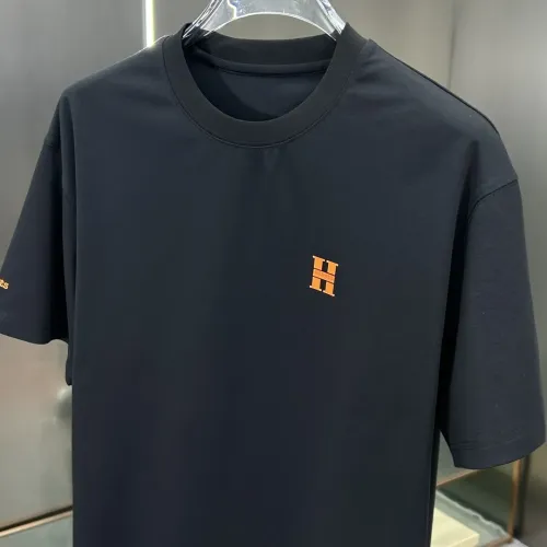 Replica Hermes T-Shirts Short Sleeved For Men #1450588 $56.00 USD for Wholesale