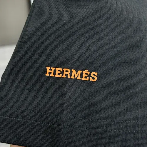 Replica Hermes T-Shirts Short Sleeved For Men #1450588 $56.00 USD for Wholesale