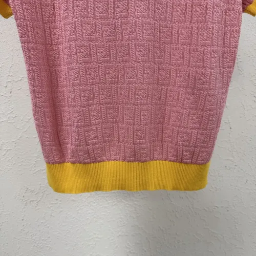 Replica Fendi T-Shirts Short Sleeved For Women #1450594 $80.00 USD for Wholesale