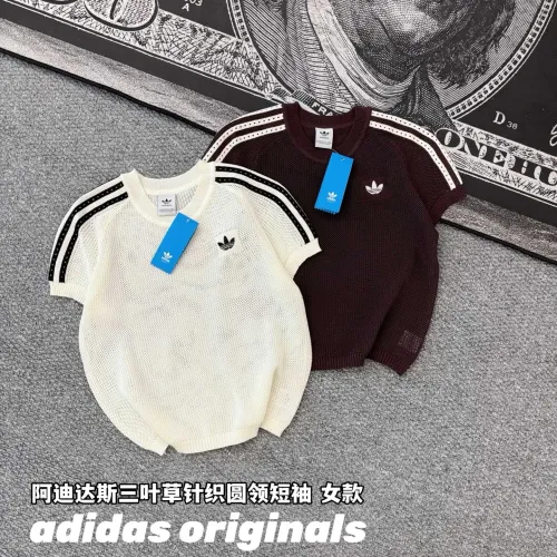 Replica Adidas T-Shirts Short Sleeved For Women #1450604 $39.00 USD for Wholesale