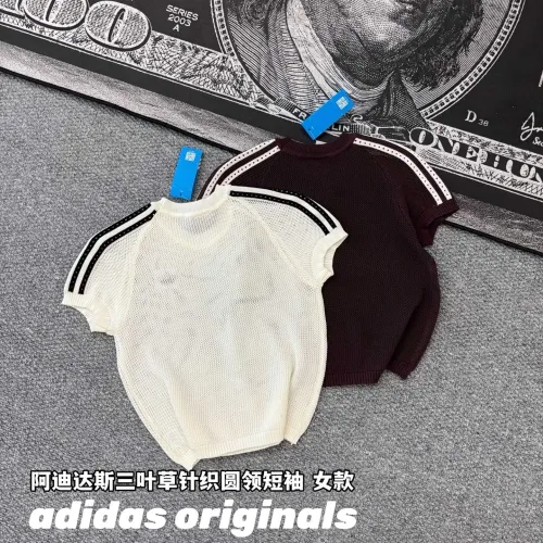 Replica Adidas T-Shirts Short Sleeved For Women #1450604 $39.00 USD for Wholesale