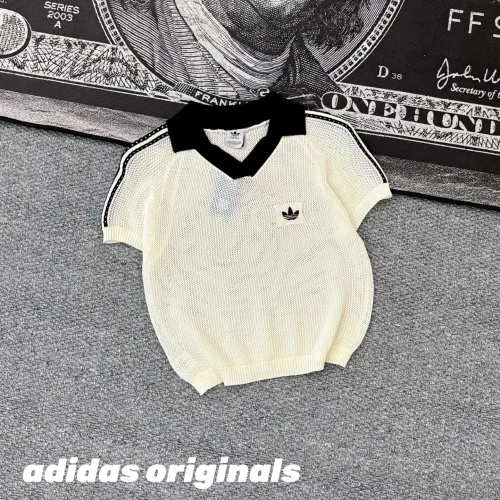 Wholesale Adidas T-Shirts Short Sleeved For Women #1450605 $42.00 USD, Wholesale Quality Replica Adidas T-Shirts