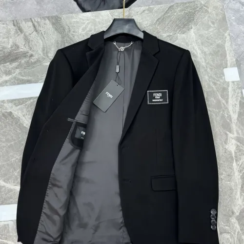 Replica Fendi Jackets Long Sleeved For Men #1450646 $130.00 USD for Wholesale