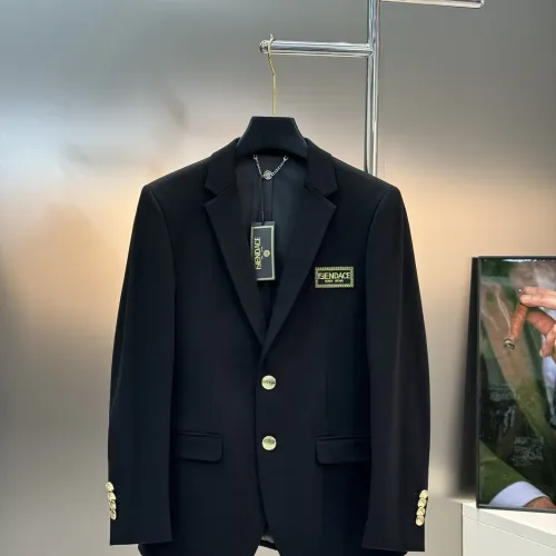 Wholesale Fendi Jackets Long Sleeved For Men #1450649 $130.00 USD, Wholesale Quality Replica Fendi Jackets
