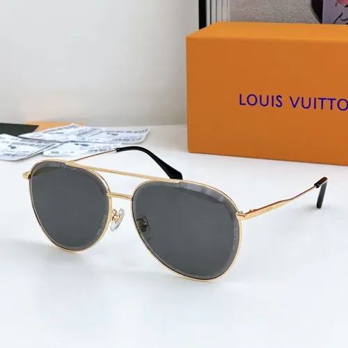 Wholesale Louis Vuitton AAA Quality Sunglasses #1450666 $52.00 USD, Wholesale Quality Replica Louis Vuitton AAA Quality Sunglasses