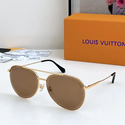 Wholesale Louis Vuitton AAA Quality Sunglasses #1450668 $52.00 USD, Wholesale Quality Replica Louis Vuitton AAA Quality Sunglasses