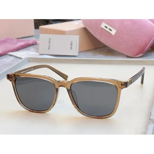 Wholesale MIU MIU AAA Quality Sunglasses #1450672 $48.00 USD, Wholesale Quality Replica MIU MIU AAA Sunglasses