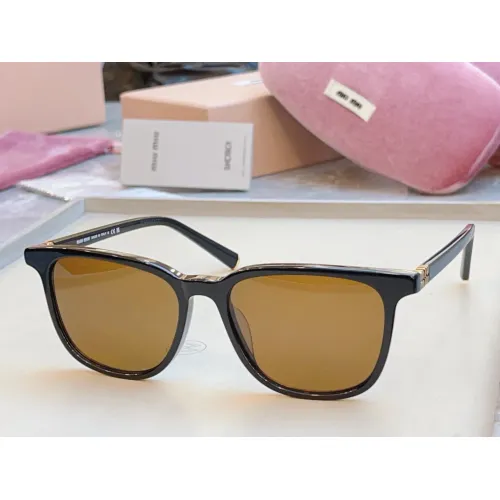 Wholesale MIU MIU AAA Quality Sunglasses #1450674 $48.00 USD, Wholesale Quality Replica MIU MIU AAA Sunglasses