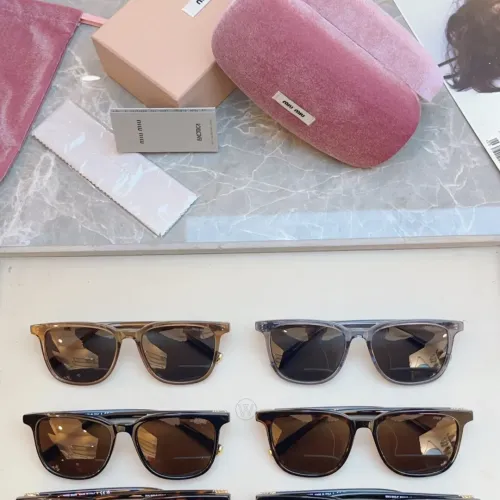 Replica MIU MIU AAA Quality Sunglasses #1450675 $48.00 USD for Wholesale