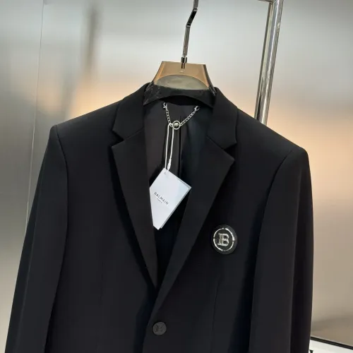 Replica Balmain Jackets Long Sleeved For Men #1450681 $130.00 USD for Wholesale