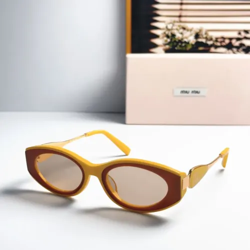 Wholesale MIU MIU AAA Quality Sunglasses #1450683 $60.00 USD, Wholesale Quality Replica MIU MIU AAA Sunglasses