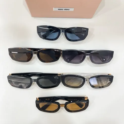 Replica MIU MIU AAA Quality Sunglasses #1450691 $60.00 USD for Wholesale
