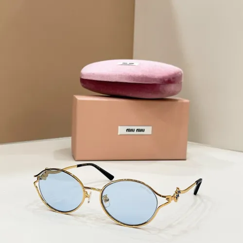 Wholesale MIU MIU AAA Quality Sunglasses #1450697 $60.00 USD, Wholesale Quality Replica MIU MIU AAA Sunglasses