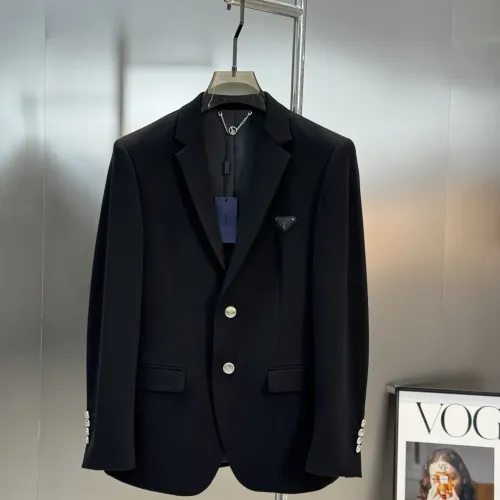 Wholesale Prada Jackets Long Sleeved For Men #1450699 $130.00 USD, Wholesale Quality Replica Prada Jackets